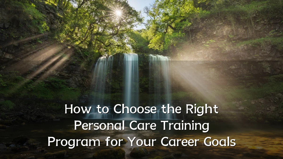How to Choose the Right Personal Care Training Program for Your Career Goals