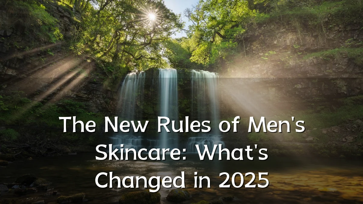 The New Rules of Men's Skincare: What's Changed in 2025