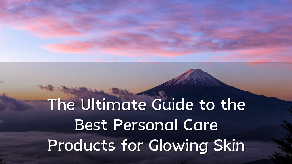 The Ultimate Guide to the Best Personal Care Products for Glowing Skin