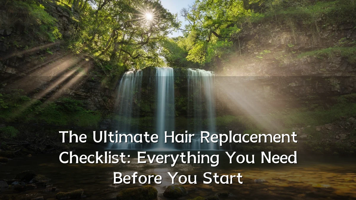 The Ultimate Hair Replacement Checklist: Everything You Need Before You Start