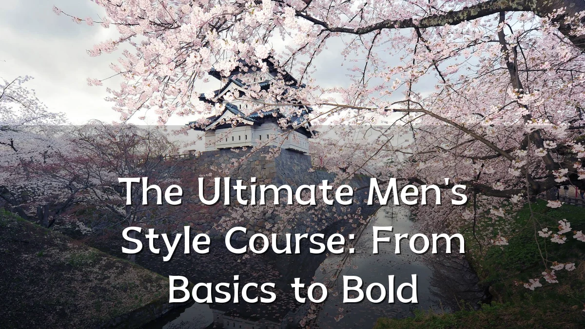 The Ultimate Men's Style Course: From Basics to Bold