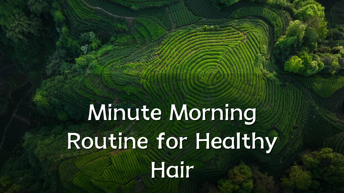 Minute Morning Routine for Healthy Hair