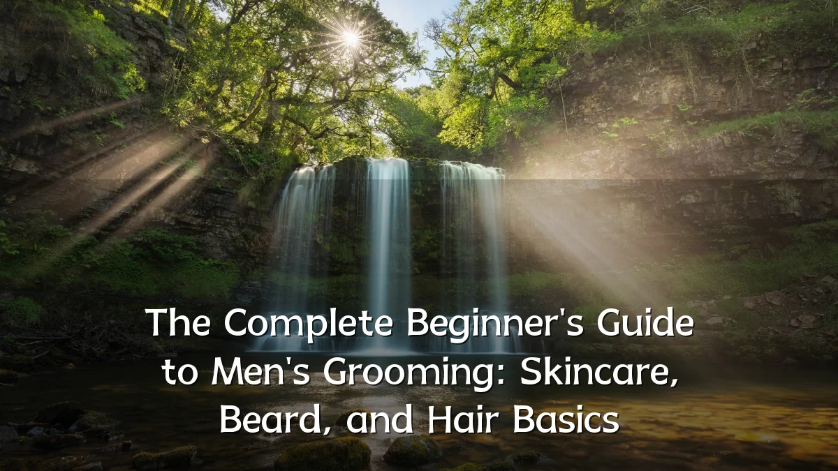 The Complete Beginner's Guide to Men's Grooming: Skincare, Beard, and Hair Basics
