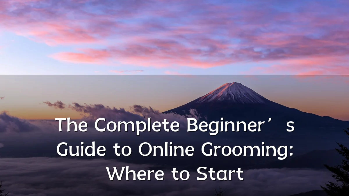 The Complete Beginner’s Guide to Online Grooming: Where to Start