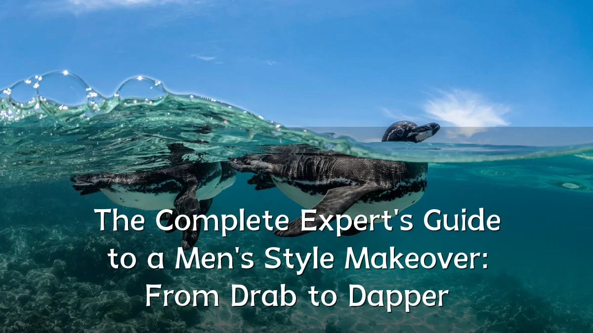 The Complete Expert's Guide to a Men's Style Makeover: From Drab to Dapper