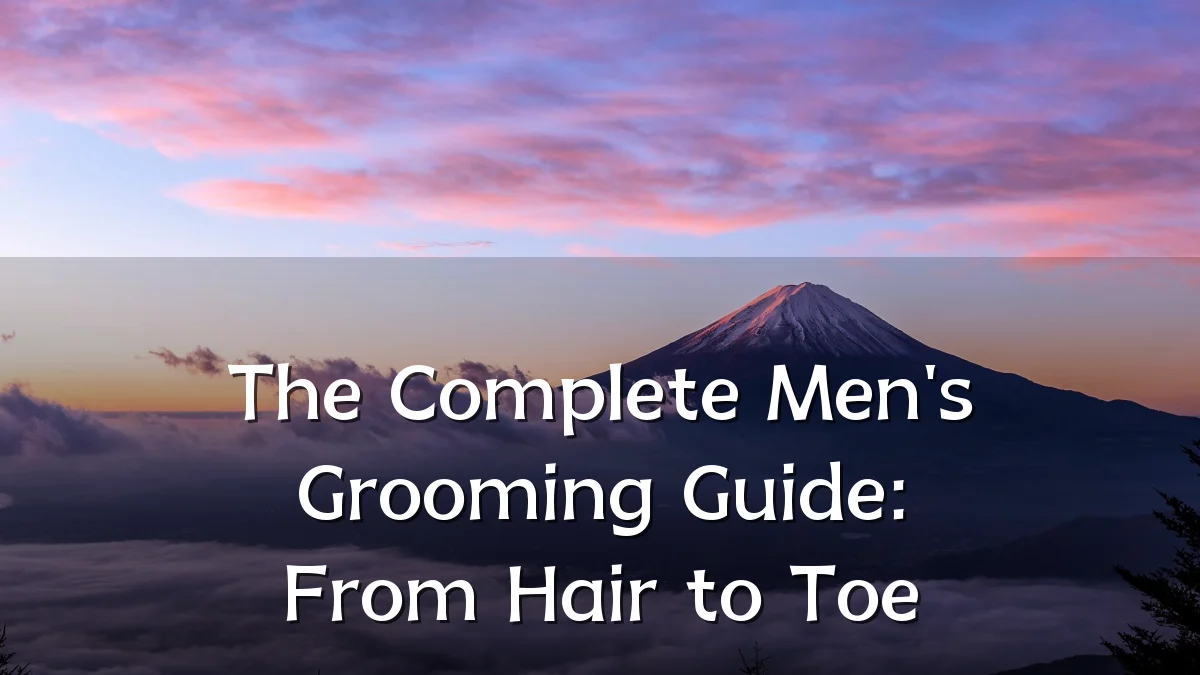 The Complete Men's Grooming Guide: From Hair to Toe