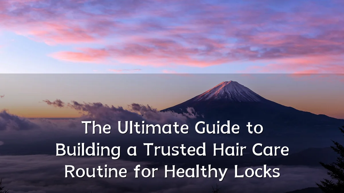 The Ultimate Guide to Building a Trusted Hair Care Routine for Healthy Locks