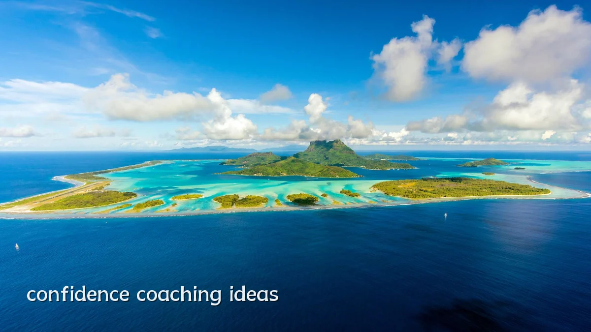 confidence coaching ideas