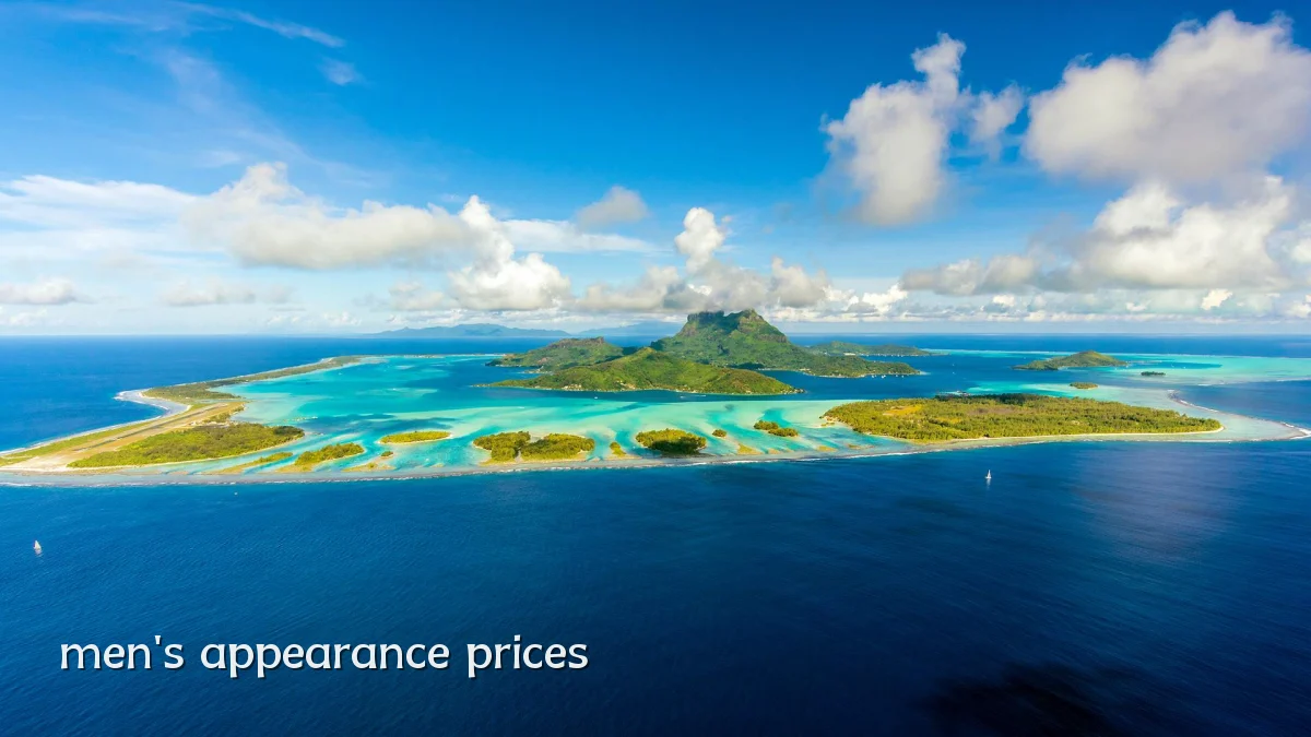 men's appearance prices