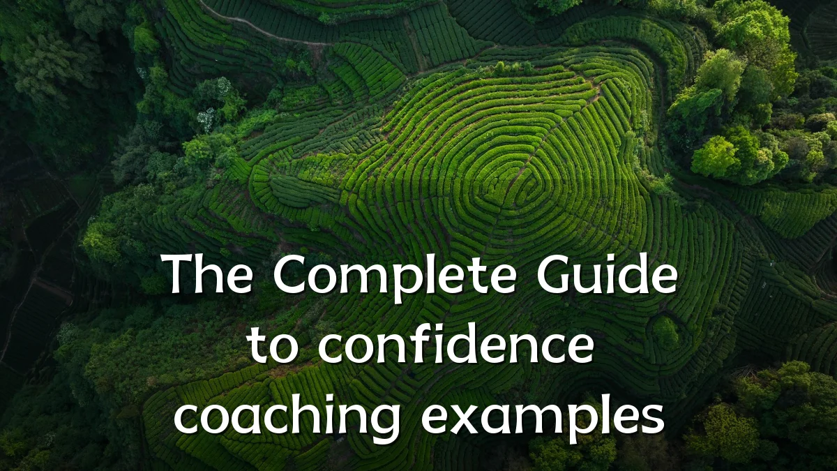 The Complete Guide to confidence coaching examples