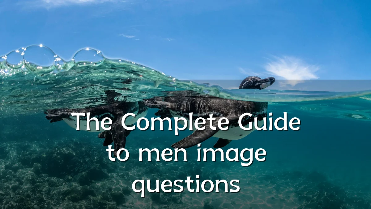 The Complete Guide to men image questions