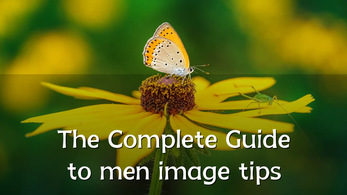 The Complete Guide to men image tips