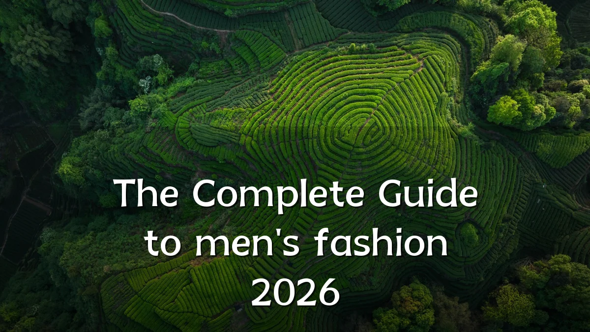 The Complete Guide to men's fashion 2026