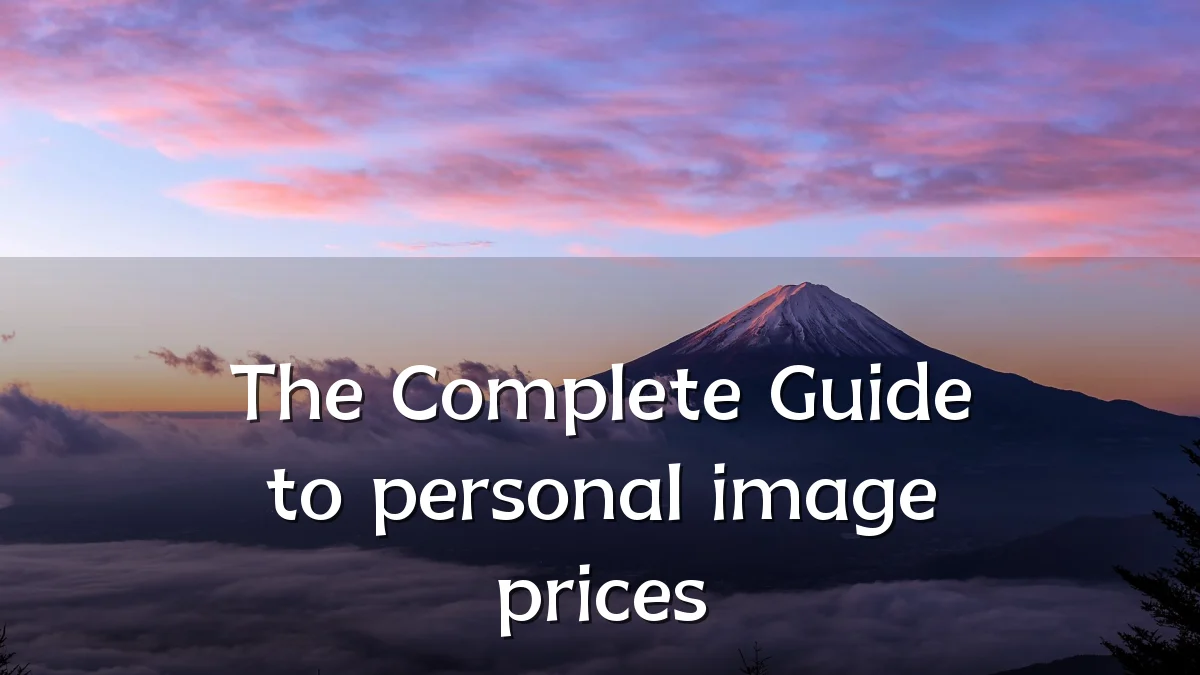The Complete Guide to personal image prices