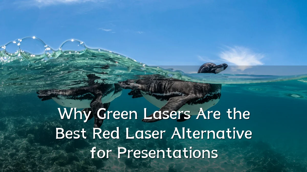 Why Green Lasers Are the Best Red Laser Alternative for Presentations